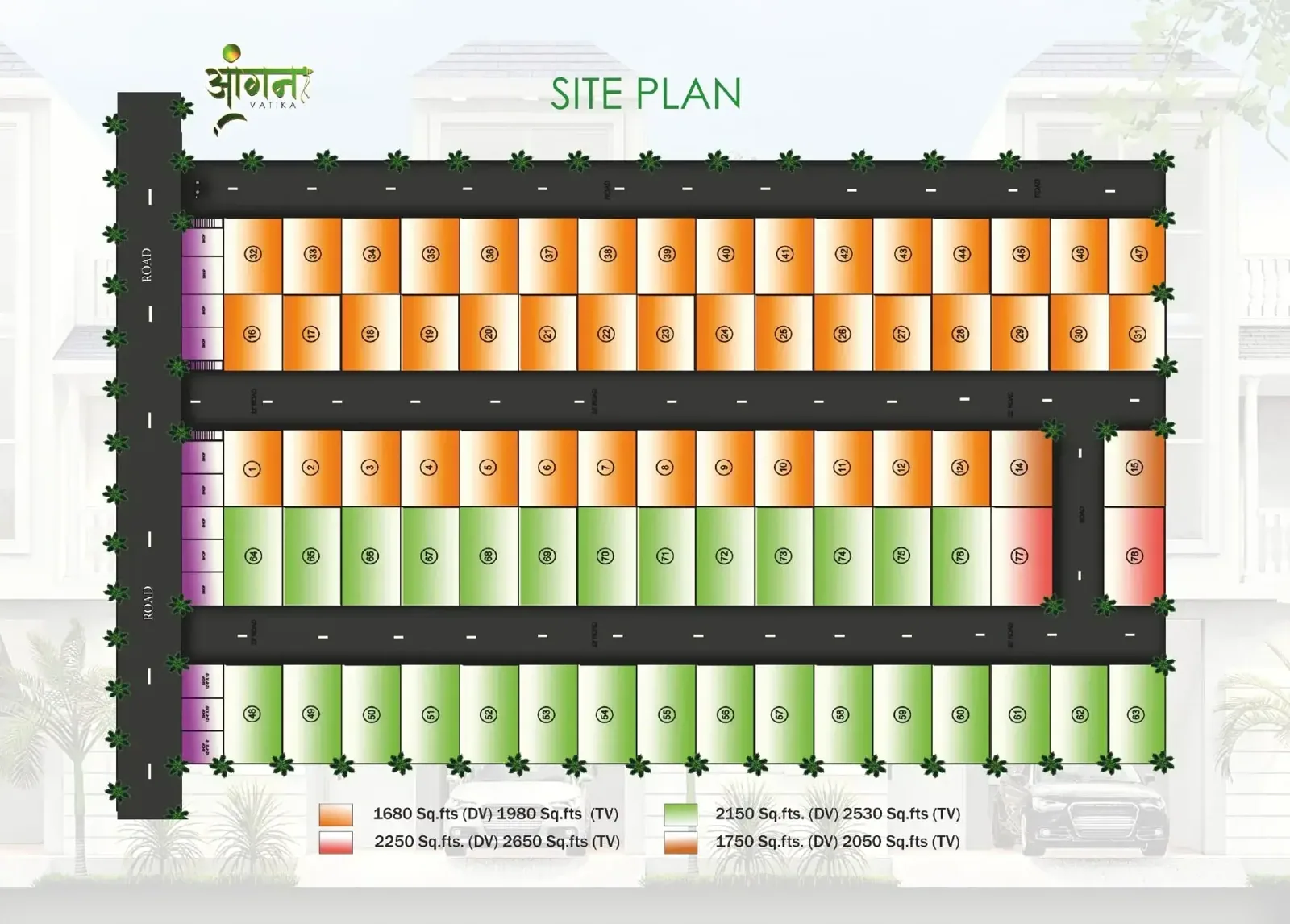 Aangan Vatika site plan Sector 10 Noida Extension