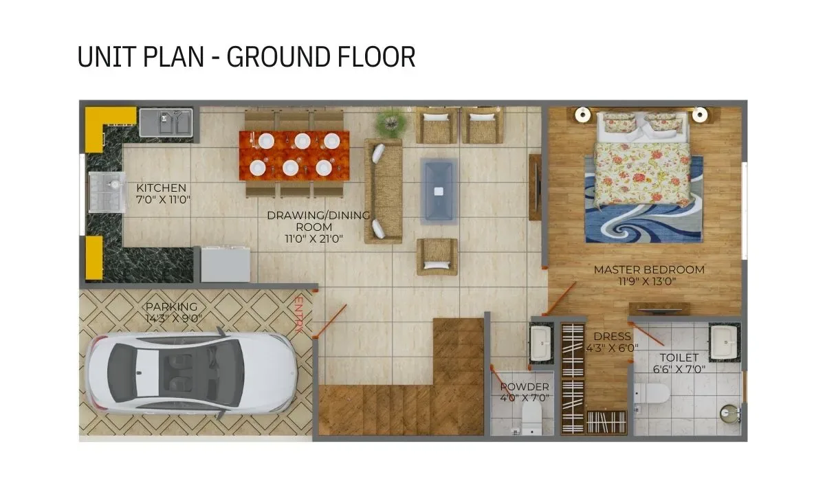 Escon Pride unit plan A ground