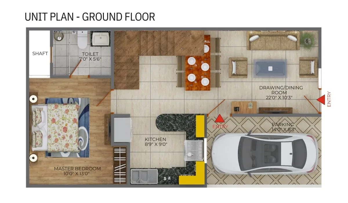 Escon Pride unit plan B ground