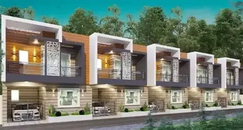 Escon Villas Sector 150 Noida dusk render