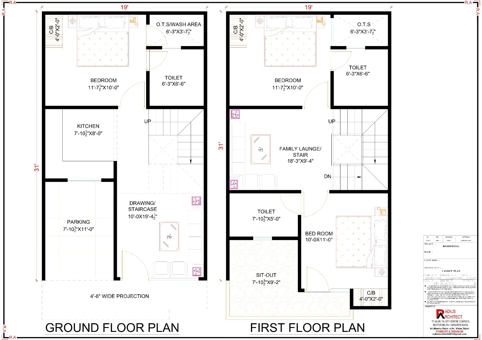 Arsh Green Villas master layout showing overall plot allocation and internal circulation